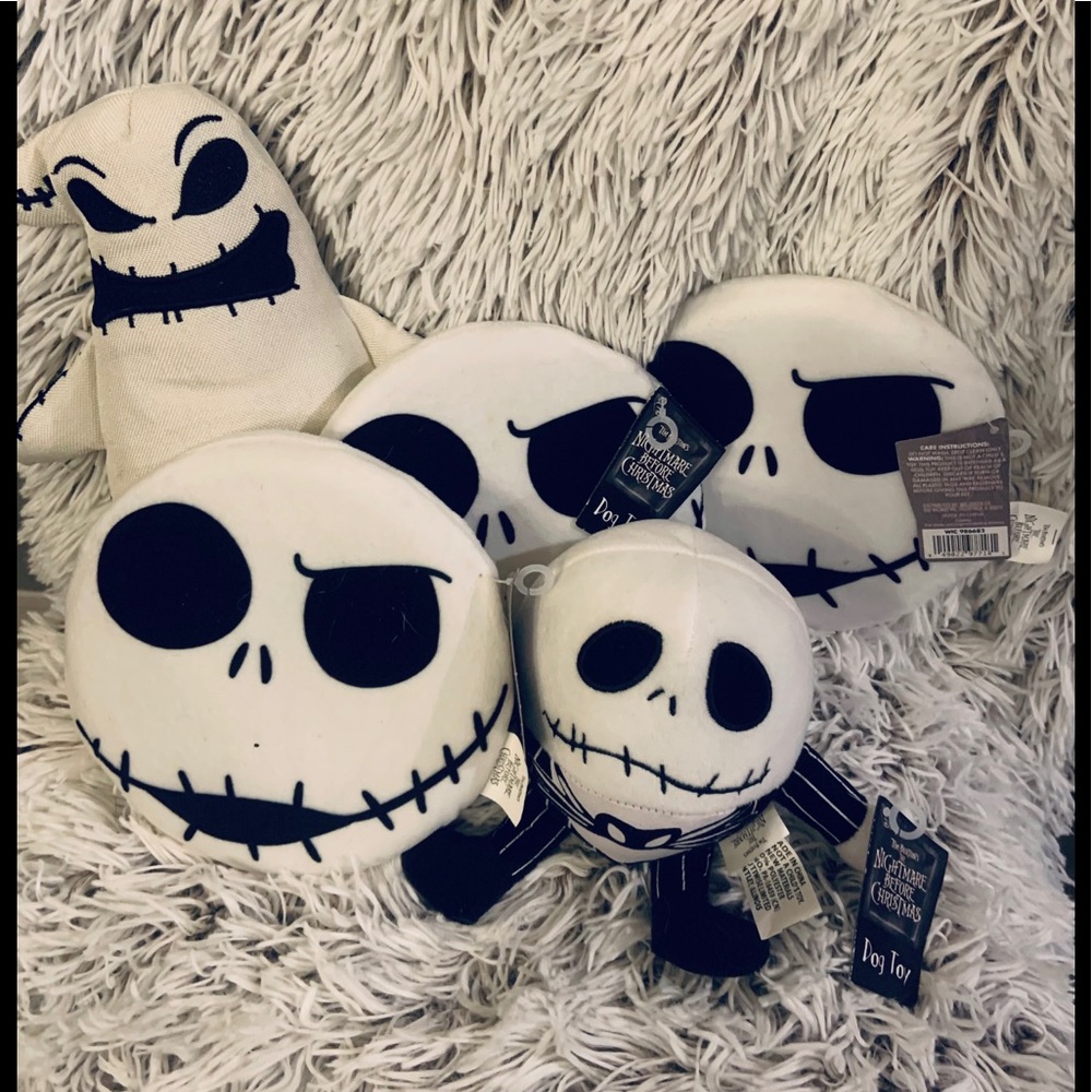 Nightmare Before Christmas Dog toys. NWT